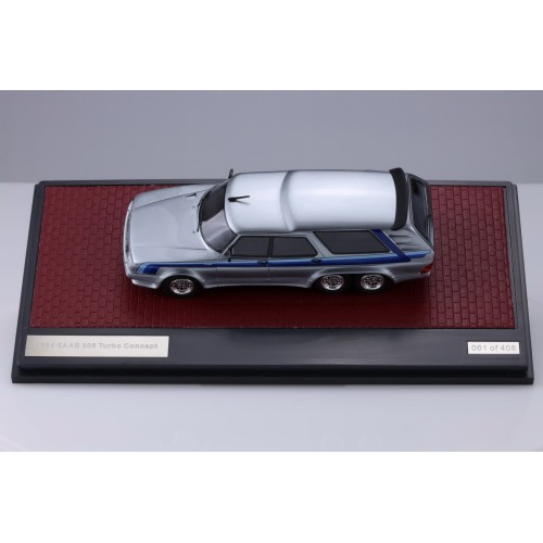 Saab Mellberg 906 Turbo Concept 1984 - silver metallic